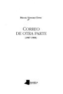 Cover of: Correo de otra parte (1987-1988)