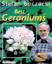 Cover of: Best Geraniums (Amateur Gardening (Hamlyn (Firm)).) by Stefan Buczacki