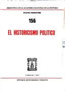 Cover of: El historicismo político by Fulvio Tessitore