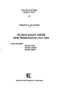 Cover of: Gli ebrei toscani nell'età della Restaurazione, 1814-1848