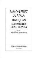 Tigre Juan by Ramón Pérez de Ayala