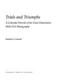 Cover of: Trials and triumphs by Stephen J. Leonard