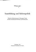 Staatsbildung und Reformpolitik by Jäger, Wolfgang