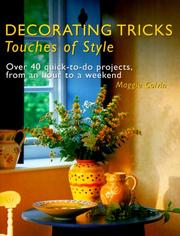 Cover of: Decorating Tricks: Touches of Style : Over 40 Quick-To-Do Projects, from an Hour to a Weekend