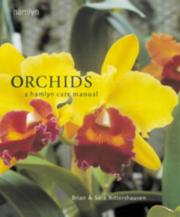 Cover of: Orchids: a Hamlyn Care Manual: A Hamlyn Care Manual (A Hamlyn Care Manual)