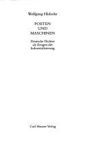 Cover of: Poeten und Maschinen: deutsche Dichter als Zeugen der Industrialisierung