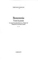 Cover of: Bestemmia: tutte le poesie