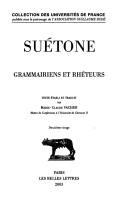 Cover of: Grammairiens et rhéteurs by Suetonius