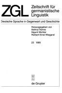 Cover of: Anglizismen-Wörterbuch: der Einfluss des Englischen auf den deutschen Wortschatz nach 1945