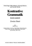 Cover of: Kontrastive Grammatik: deutsch-rumänisch
