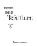 Histoire du Bas-Saint-Laurent by Jean Fortin