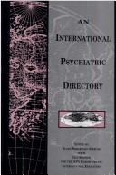 Cover of: An International psychiatric directory