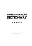 English-Maori dictionary by H. M. Ngata