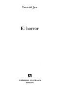 Cover of: El horror