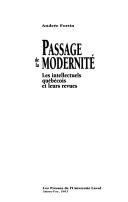 Cover of: Le passage de la modernité by Andrée Fortin