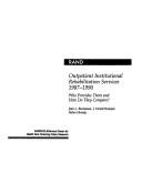 Cover of: Outpatient institutional rehabilitation services, 1987-1990 by Joan Buchanan