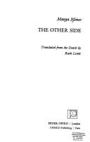 Cover of: The other side by Marga Minco