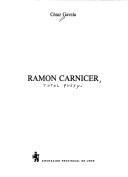Cover of: Ramón Carnicer by César Gavela