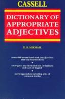 Cover of: The Cassell dictionary of appropriate adjectives