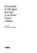 Cover of: Il  memoriale di Aldo Moro rinvenuto in via Monte Nevoso a Milano