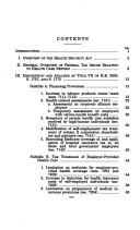 Cover of: Description and analysis of Title VII of H.R. 3600, S. 1757, and S. 1775 ("Health Security Act")