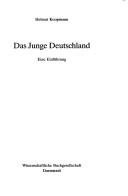 Cover of: Das Junge Deutschland by Helmut Koopmann