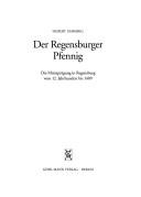 Cover of: Der Regensburger Pfennig by Hubert Emmerig