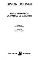 Cover of: Para nosotros la patria es América
