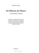 Cover of: Im Märzen der Bauer: Landwirtschaft im Wandel