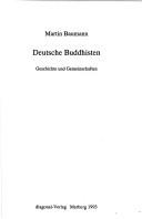Cover of: Deutsche Buddhisten: Geschichte und Gemeinschaften