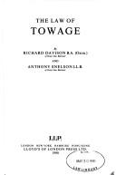 Cover of: The law of towage