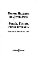 Cover of: Poesía, teatro, prosa literaria