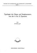 Cover of: Typologie der Särge und Sargkammern von der 6. bis 13. Dynastie