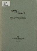 Cover of: Cangiante