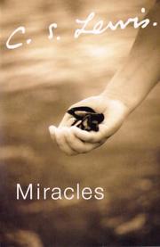 Cover of: Miracles by C.S. Lewis