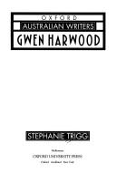 Cover of: Gwen Harwood by Stephanie Trigg