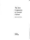 Cover of: The New companion to Scottish culture by edited by David Daiches.