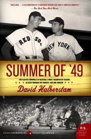Summer of '49 (P.S.) by David Halberstam