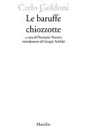 Cover of: Le baruffe chiozzotte by Carlo Goldoni