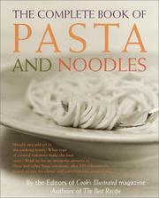 Cover of: The Complete Book of Pasta and Noodles