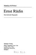 Cover of: Ernst Rüdin by Matthias M. Weber