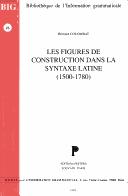 Cover of: Les figures de construction dans la syntaxe latine by Bernard Colombat