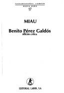 Cover of: Miau by Benito Pérez Galdós