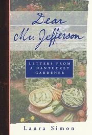 Cover of: Dear Mr. Jefferson by Laura Simon