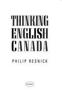 Cover of: Thinking English Canada