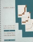 Cover of: Calculus activities for TI-graphic calculators