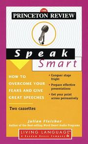Cover of: Princeton Review Speak Smart | Princeton Review