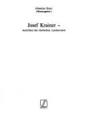 Cover of: Josef Krainer: Ansichten des steirischen Landesvaters