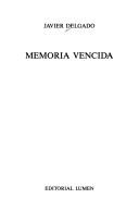 Cover of: Memoria vencida