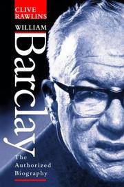 Cover of: William Barclay: Prophet of Goodwill